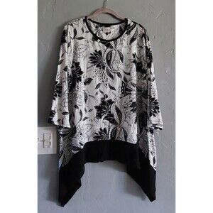 Chico's Tops Blouse Women's 20 Inch Of Armp To Armp, Style Tunic